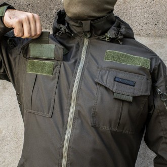 
Куртка - ветровка, серия (ANTITERROR II), в расцветке OLIVE (олива) с подкладко. . фото 7