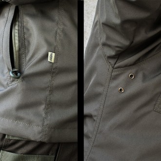 
Куртка - ветровка, серия (ANTITERROR II), в расцветке OLIVE (олива) с подкладко. . фото 10