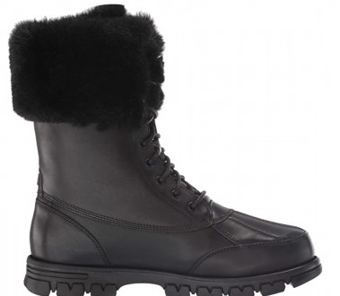 Зимние кожаные ботинки на шнуровке американского бренда Ralph Lauren размер 35,5. . фото 6