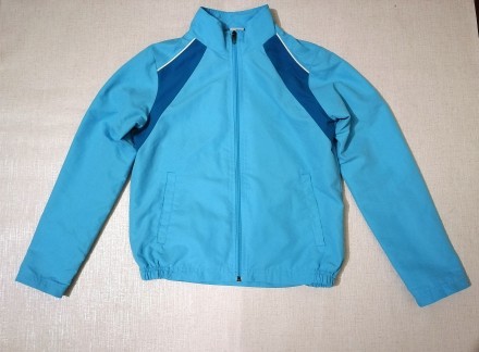 Спортивная куртка, кофта, ветровка в школу.
Замеры:
Куртка - длина 56 см, длин. . фото 2