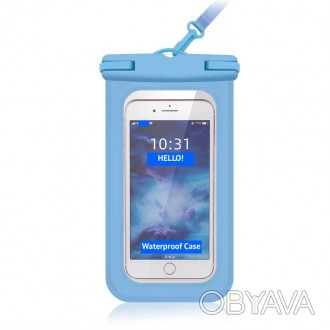 Водонепроницаемый чехол для смартфона WaterStar Голубой