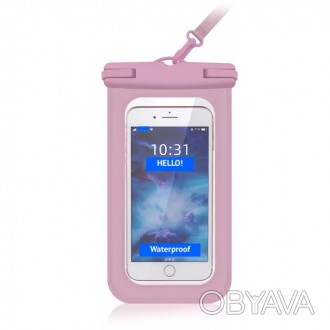 Водонепроницаемый чехол для смартфона WaterStar Розовый
