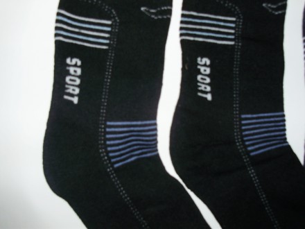 Шкарпетки зимові - теплі SPORT, чорні, текстиль з лайкрою, нові

Шкарпетки SPO. . фото 8