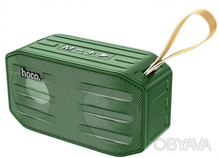 Описание Портативной Bluetooth колонки HOCO BS42 Smart sports, зеленой
Портативн. . фото 1