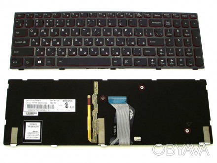 Новая клавиатура для ноутбука Lenovo Y500, Y510P, Y500N, Y590
красного цвета, с . . фото 1