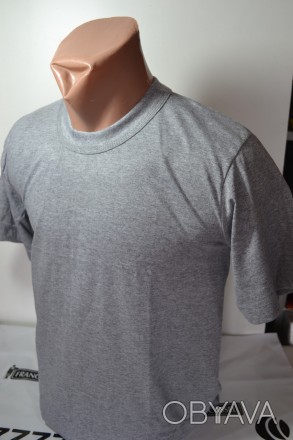 Классическая мужская футболка EZGI , YILDIZ белого, серого, черного и камуфляжно. . фото 1