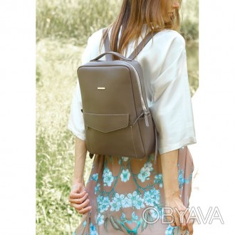 Лаконічний міський рюкзак в стилі smart casual стане відмінним доповненням до вс. . фото 1