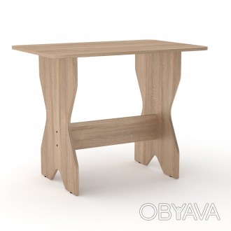 Кухонний стіл КС–1 Компаніт
 Характеристика:
 Висота: 71,6 см;
 Глибина: 59,8 см. . фото 1