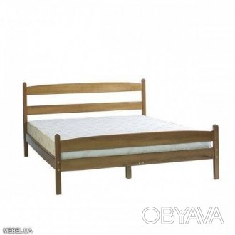 Кровать Лика 160х200 Олимп Материал: массив бука, буковые ламели.Цвет: бук натур. . фото 1