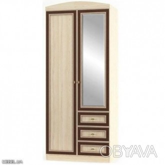 Шкаф 2Д3Ш Дисней Мебель-Сервис
 Характеристика:Высота: 218 см;Ширина: 90 см;Глуб. . фото 1