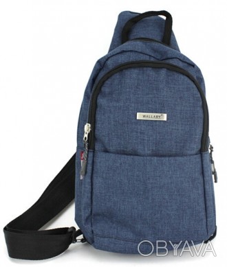 Компактный стильный молодежный городской рюкзак из прочной и приятной на ощупь т. . фото 1