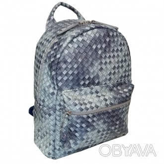 Рюкзак для школы и города с одним основным отделением и наружным карманом
Внутри. . фото 1