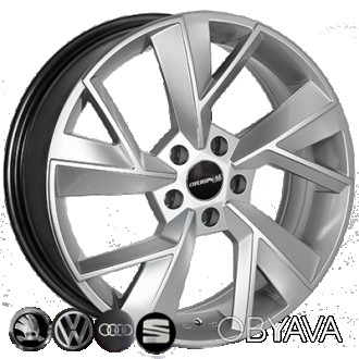 Диски литые R18 PCD5x112 на Skoda, Seat, Audi, VW, Mercedes, BMW ZW 7857 HS ET43. . фото 1