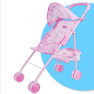 Прогулочная коляска для кукол LE BROLIN с капюшоном 01838. Харьков. фото 1