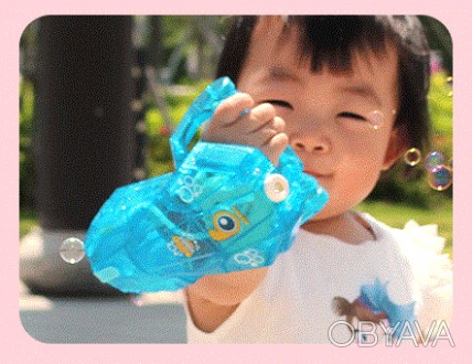 Генератор мыльных пузырей BUBBLE - предназначен для пускания пузырей. Детям очен. . фото 1