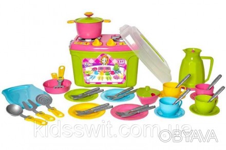 Детский кухонный набор, который теперь может быть всегда и везде вместе со своей. . фото 1