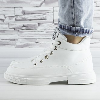 Ботинки женские белые демисезонные эко кожа на шнурках b-521
Цвет: белый
Сезон: . . фото 6