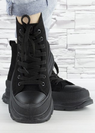 Ботинки женские черные демисезонные на шнурках эко замша (b-530)
Цвет: черный
Ма. . фото 10