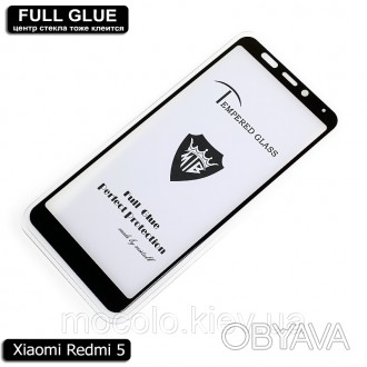 Защитное 2.5D стекло для Xiaomi Redmi 5 с полной клеевой основой (Black).
 
Осно. . фото 1