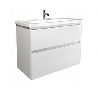 Тумба Палермо 90-U с умывальником ID-90 белый. Киев. фото 1