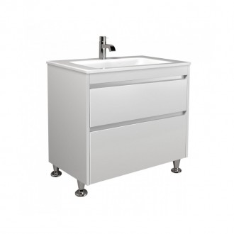 Тумба Prime 80 с умывальником Amalfi 80 напольная. Киев. фото 1