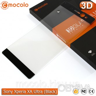 Захисне 3D скло Mocolo 9H для Sony Xperia XA Ultra (F3211, F3212, F3215, F3216, . . фото 1