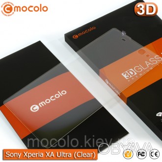 Захисне 3D скло Mocolo 9H для Sony Xperia XA Ultra (F3211, F3212, F3215, F3216, . . фото 1