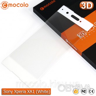 Захисне 3D скло Mocolo 9H для Sony Xperia XA1 Dual (G3121, G3112, G3125, G3116, . . фото 1