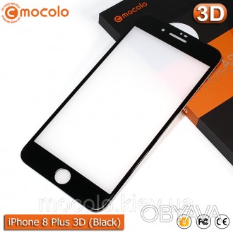 Защитное 3D стекло Mocolo 9H для iPhone 8 Plus на весь экран (Black).
 
Основные. . фото 1