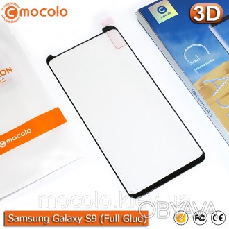 Захисне 3D скло Mocolo 9H для Samsung S9 (Full Glue) на весь екран (Black).
Змен. . фото 1