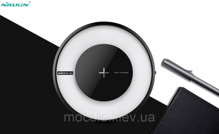 Бездротове зарядний пристрій Nillkin Magic Disk 4 з підсвічуванням (Black). Київ. фото 1 Бездротове зарядний пристрій Nillkin Magic Disk 4 з підсвічуванням (Black). Київ. фото 1