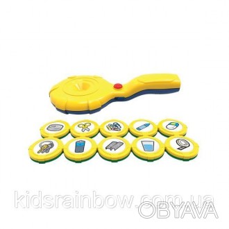 Ігровий набір Edu-Toys Металошукач містить іграшковий прилад, що реагує на фішки. . фото 1