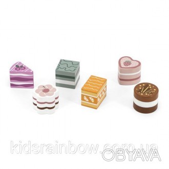 Обираючи іграшкові продукти Viga Toys, зверніть увагу на набір дерев'яних тістеч. . фото 1