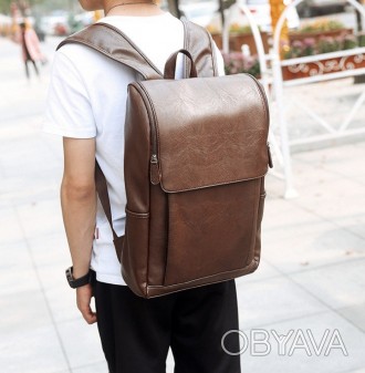 
Стильный городской рюкзак для мужчин ПОДАРОК визитница
Характеристики:
Материал. . фото 1