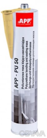 
Герметик для швів APP PU-50, 310 мл - поліуретановий герметик, який має чудову . . фото 1