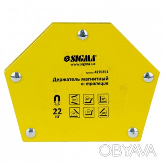 
 
 Магнит для сварки "Трапеция" Sigma (4270351) 
Преимущества и характеристики:. . фото 1