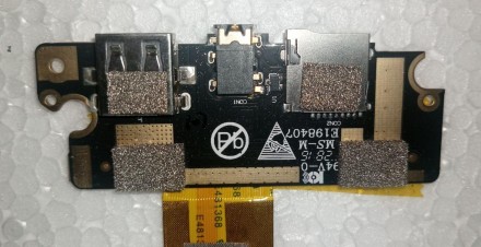 Плата USB AUDIO картридер з ноутбука ODYS TRENDBOOK 14 Pro EM_I8316_N14_USB_BOAR. . фото 4