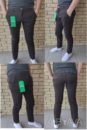 Джинсы, брюки мужские высокого качества коттоновые стрейчевые, есть большие разм. . фото 1