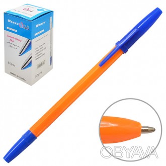 Ручка шарик WX-583 синяя ST00888. . фото 1