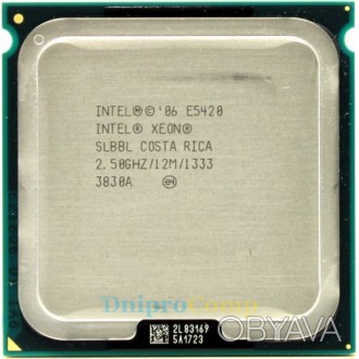 Б/у процессор Intel XEON E5420 2.5 GHz/12M/1333MHzКоличество ядер: 4Базовая такт. . фото 1