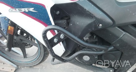 Дуги для Honda CBR 125 
Толщина трубы 1,5 мм.
Порошковая покраска. Крепления для. . фото 1