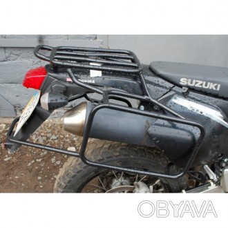 Универсальная багажная система для Suzuki DRZ 400SM.
Изготавливается из труб тол. . фото 1