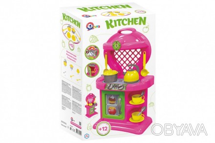 Игрушка "Кухня 10" 2155TXK
Кухня с плитой, духовкой, полочками, вытяжкой. В набо. . фото 1