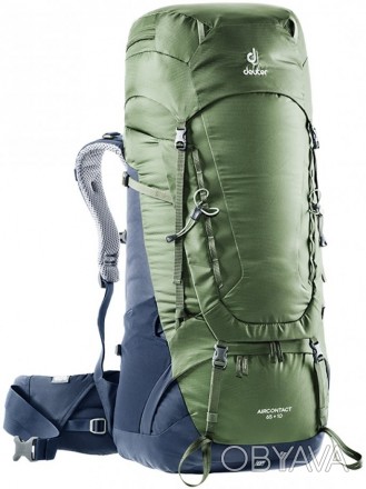 
Deuter Aircontact 65 + 10 - Топовий (багаторічний бестселер) туристичний рюкзак. . фото 1
