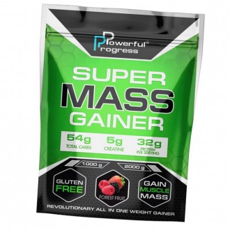 Высокоуглеводный гейнер для набора массы Powerful Super Mass Gainer 2 кг. Киев. фото 1 Высокоуглеводный гейнер для набора массы Powerful Super Mass Gainer 2 кг. Киев. фото 1