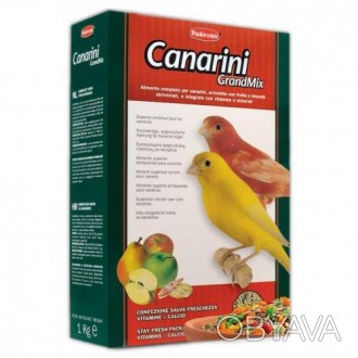 Повседневный корм Padovan GrMix Canarini для канареек, 400 г Повседневный корм P. . фото 1