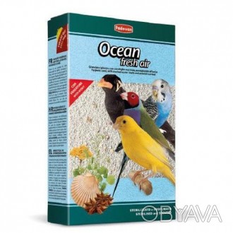 Гигиенический наполнитель Padovan Ocean Fresh Air для птиц, 1 кг Padovan Ocean f. . фото 1