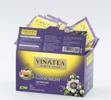 Травяной натуральный чай для сна VinaTea Good Night 20*2g 
Чай Good Night Vinate. . фото 3