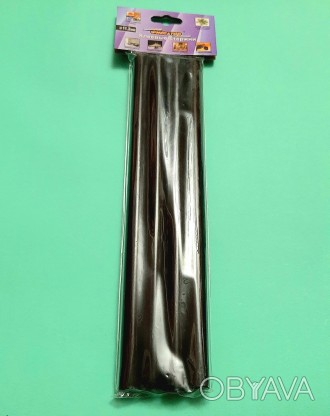 Клей-палочки чёрные, стержни для клеевого пистолета, диаметр 11,2 мм , длина 20 . . фото 1