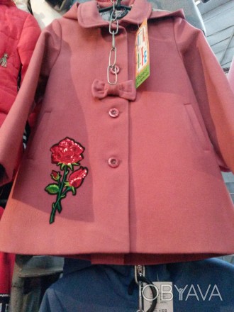 Гарне пальто для дівчинки,тканина - кашемір,підкладка - поліестер.
В ростовці 5 . . фото 1